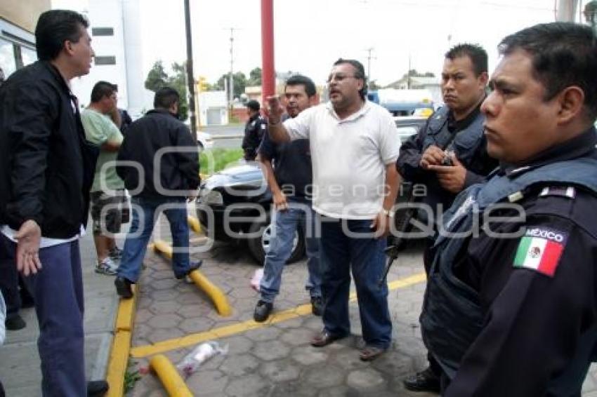 CONFLICTO RUTA 24 TRANSPORTE PUBLICO  - FORJADORES