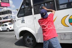 CONFLICTO RUTA 24 TRANSPORTE PUBLICO  - FORJADORES