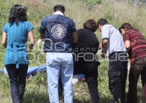 HOMBRE EJECUTADO AUTOPISTA PUEBLA-MÉXICO