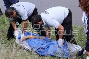 HOMBRE EJECUTADO AUTOPISTA PUEBLA-MÉXICO