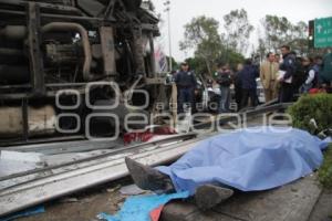 TRANSPORTE PUBLICO MATA A MUJER