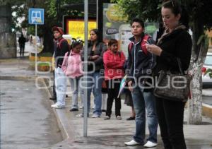 PARO DE TRANSPORTISTAS. DEMANDAN AUMENTO DE TARIFA