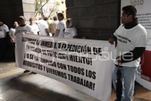 MANIFESTACIÓN . LA ISLA CENTRAL DE ABASTOS