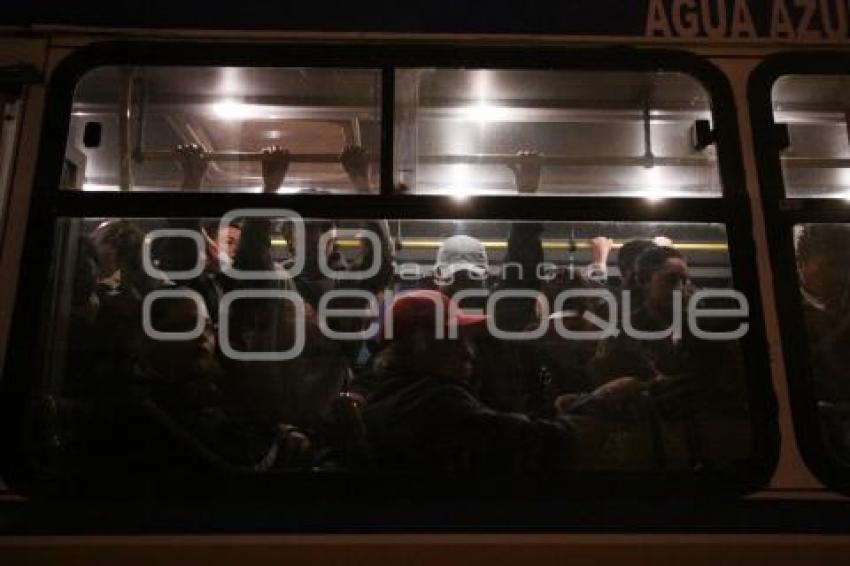 PARO DE TRANSPORTISTAS. DEMANDAN AUMENTO DE TARIFA