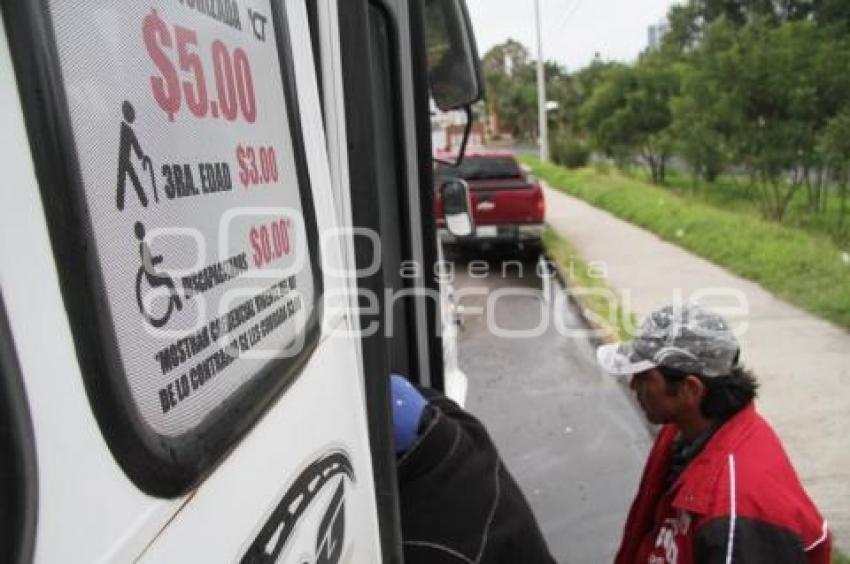 PARO DE TRANSPORTISTAS. DEMANDAN AUMENTO DE TARIFA