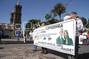 MARCHA PROTESTA DEFRAUDADOS CAJAS DE AHORRO