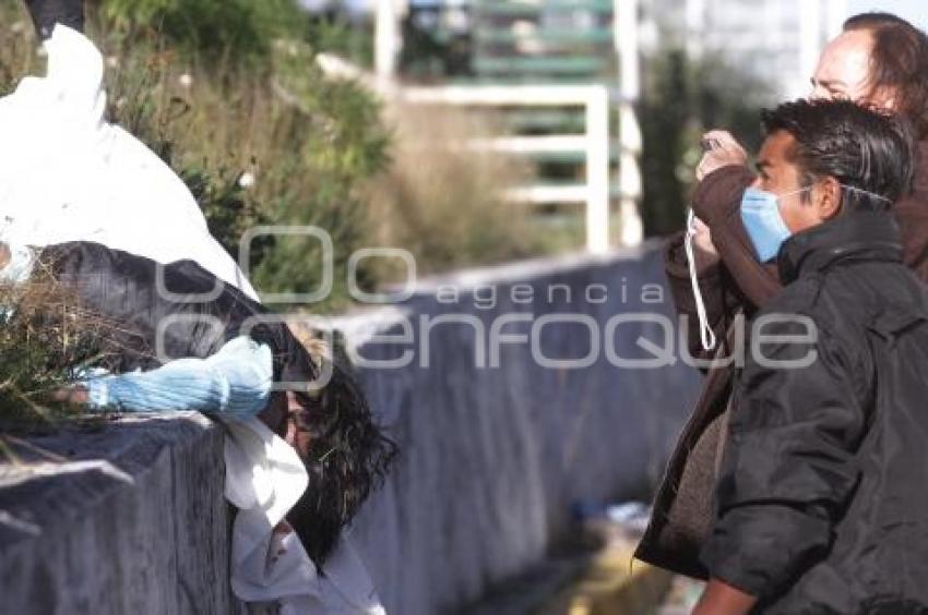 MUERE JOVEN - LATERAL RECTA A CHOLULA