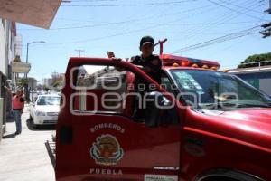 COLECTA DE BOMBEROS. DAMNIFICADOS LLUVIAS