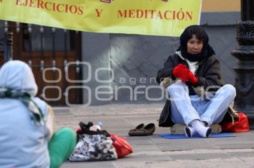 MEDITACIÓN. BAJAS TEMPERATURAS