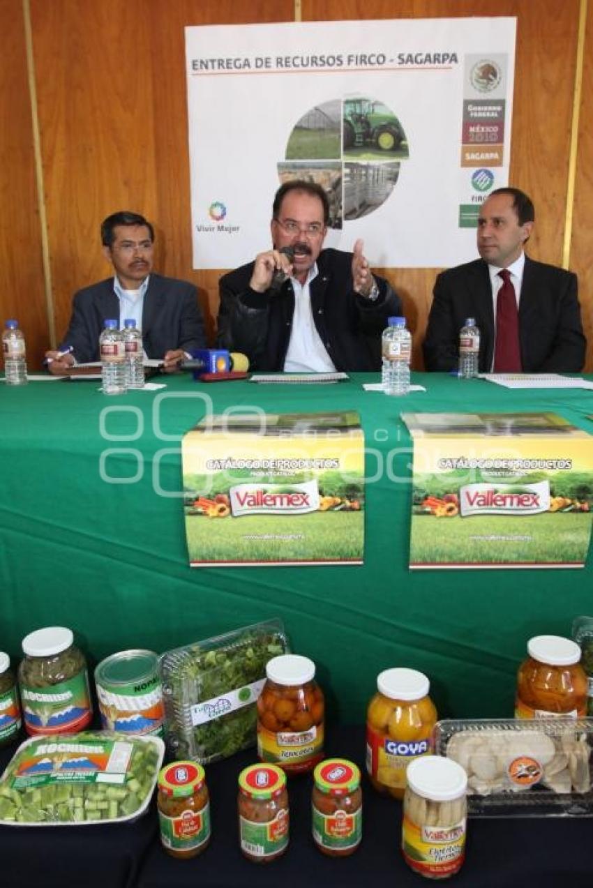 ENTREGA RECURSOS FIRCO-SAGARPA
