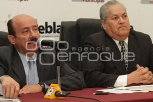 VICTOR CARDENAS - ALBERTO RIVERA . RUEDA DE PRENSA
