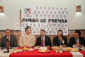 RUEDA DE PRENSA DIPUTADOS FEDERALES DEL PRI