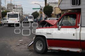 CHOQUE 9 SUR 23 PONIENTE
