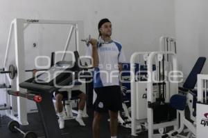 FÚTBOL . PUEBLA FC . GIMNASIO