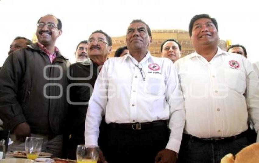 CNC BRINDA APOYO ALBERTO JIMENEZ - DIRIGENCIA ESTATAL PRI