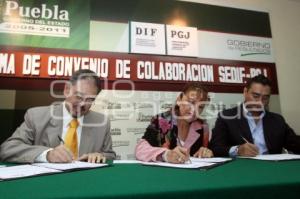 FIRMA DE CONVENIO DIF-PGJ