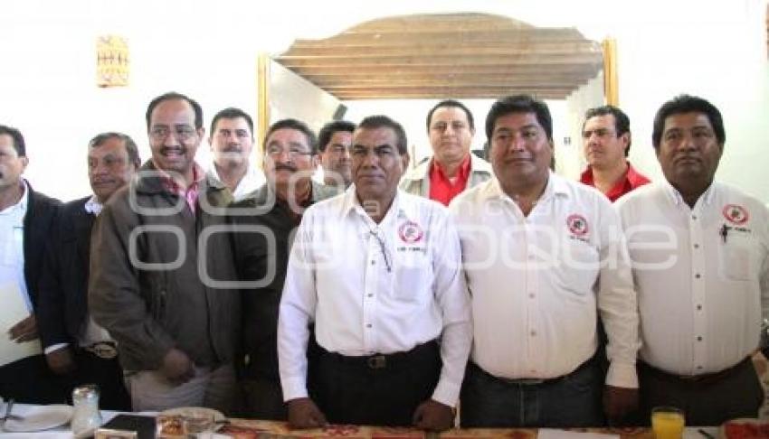 CNC BRINDA  APOYO ALBERTO JIMENEZ -  DIRIGENCIA ESTATAL PRI