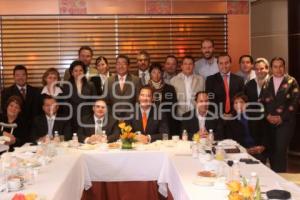 REUNIÓN DIPUTADOS LOCALES SALIENTES ENTRANTES CON GOBERNADOR ELECTO