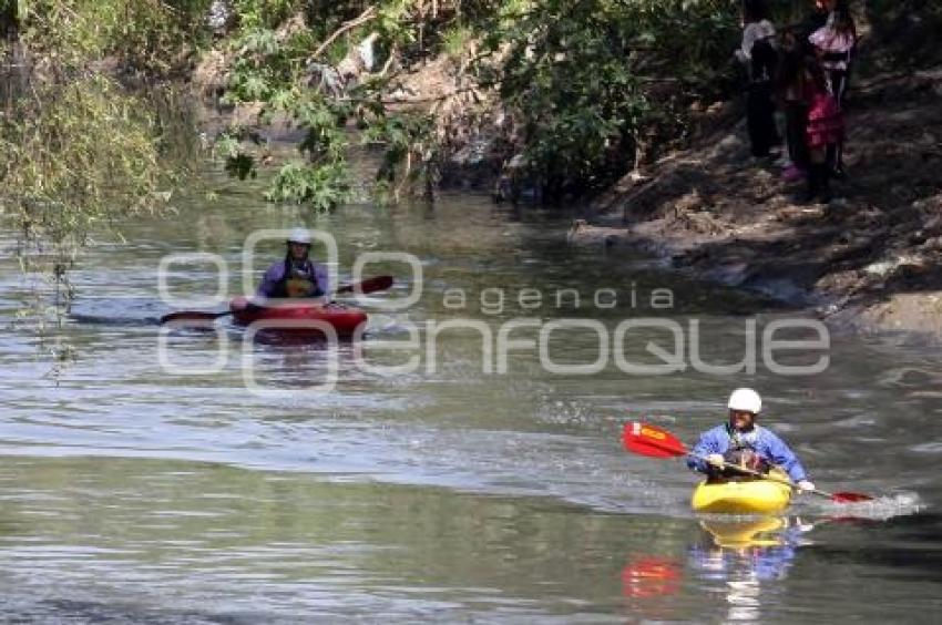 RECORRIDO POR RÍO ATOYAC. DALE LA CARA AL RÍO