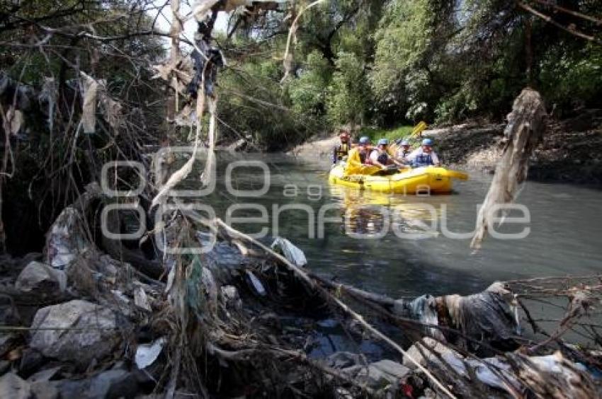 RECORRIDO POR RÍO ATOYAC. DALE LA CARA AL RÍO