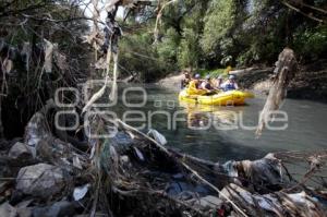 RECORRIDO POR RÍO ATOYAC. DALE LA CARA AL RÍO