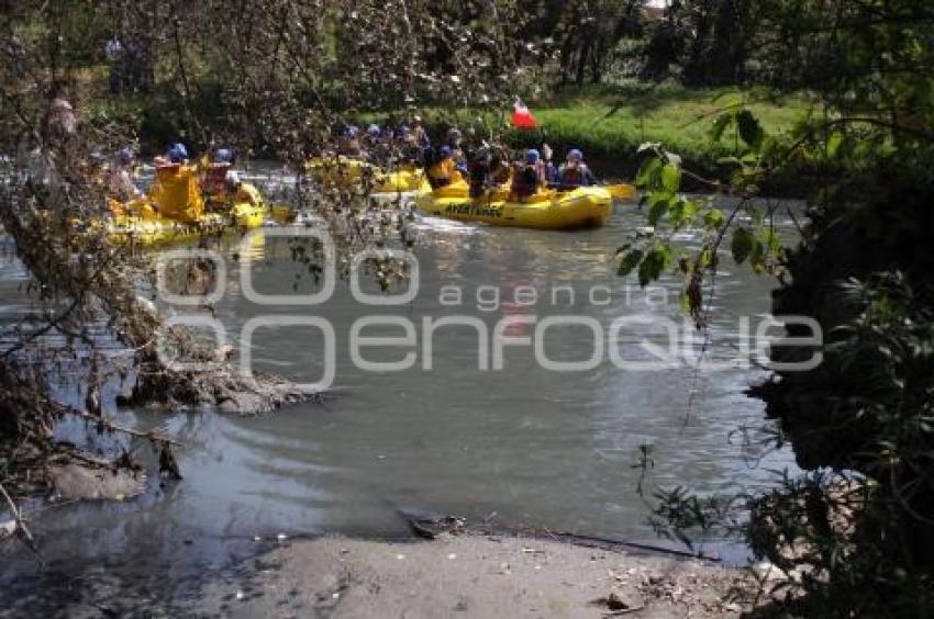 RECORRIDO POR RÍO ATOYAC. DALE LA CARA AL RÍO