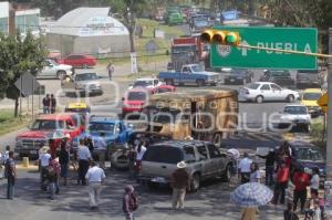 CIERRE CARRETERA FEDERAL PUEBLA-ATLIXCO