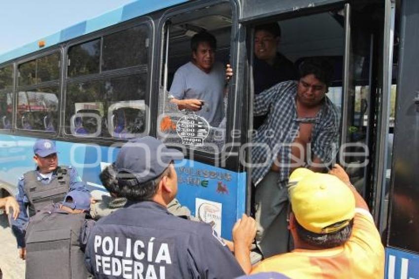 CIERRE CARRETERA FEDERAL PUEBLA-ATLIXCO