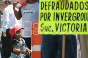 DEFRAUDADOS FINANCIERAS E INMOBILIARIAS. MANIFESTACIÓN