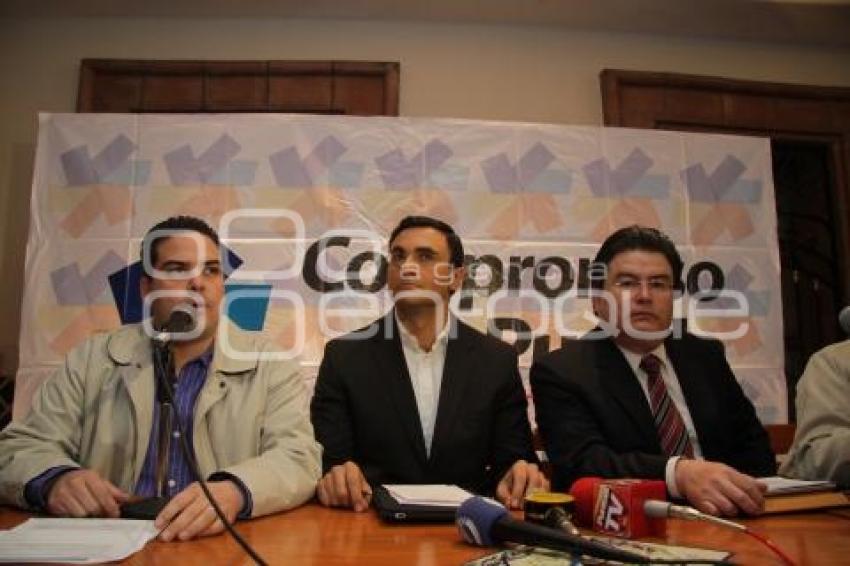 COMPROMISO POR PUEBLA  - LIDERES DE PARTIDOS