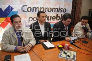 COMPROMISO POR PUEBLA  - LIDERES DE PARTIDOS