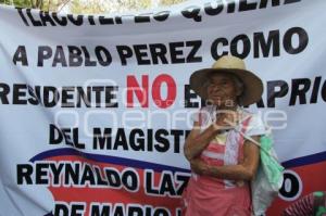 MANIFESTACIÓN HABITANTES DE TLACOTEPEC