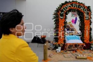 OFRENDAS EN EL CCU. BUAP