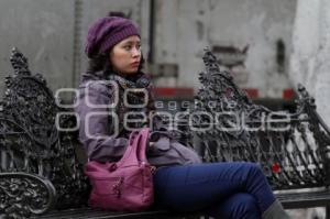FRENTE FRIO EN LA CAPITAL DE PUEBLA