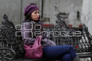 FRENTE FRIO EN LA CAPITAL DE PUEBLA