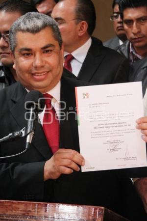 LOPEZ ZAVALA  - NO VA POR LA DIRIGENCIA ESTATAL PRI