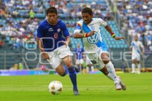 FUTBOL . CRUZ AZUL VS PUEBLA FC