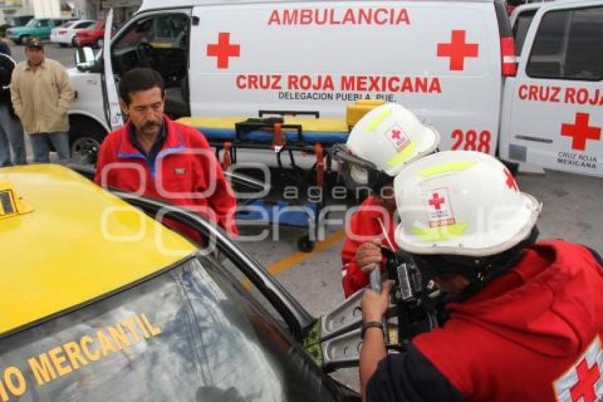 NOTA ROJA.CHOQUE EN BOULEVARD 18 DE NOVIEMBRE