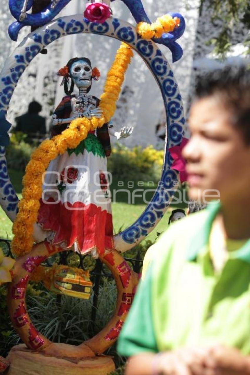 OFRENDAS EN EL ZÓCALO