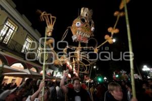 DESFILE DE CALAVERAS. LOS TAMALISTAS