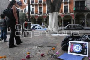 BASURA - ALTARES - DIA DE MUERTOS