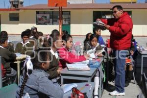 BLOQUE DE FEDERAL A TEHUACAN- EN DEMANDA DE AULAS PARA PRIMARIA