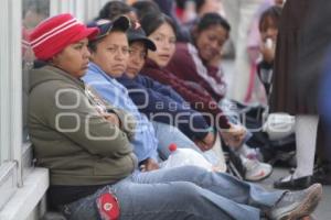 MANIFESTACION - SERVICIOS DE SALUD DE PUEBLA - BALCONES DEL SUR