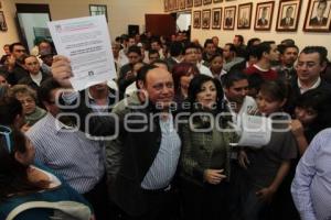 CONSTANCIA DE MAYORÍA A LASTIRI Y SALDAÑA. PRI