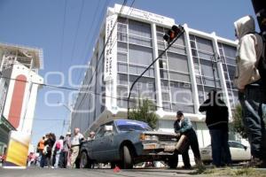 MANIFESTACION - SERVICIOS DE SALUD DE PUEBLA - BALCONES DEL SUR