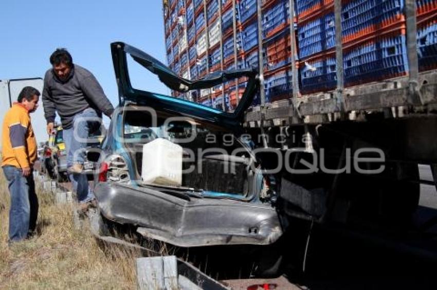 CHOQUE EN LA AUTOPISTA