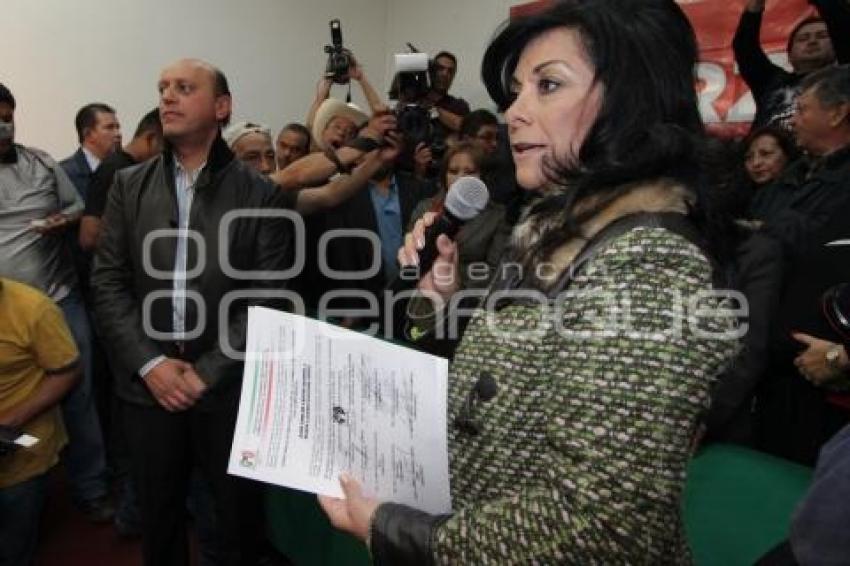 CONSTANCIA DE MAYORÍA A LASTIRI Y SALDAÑA. PRI