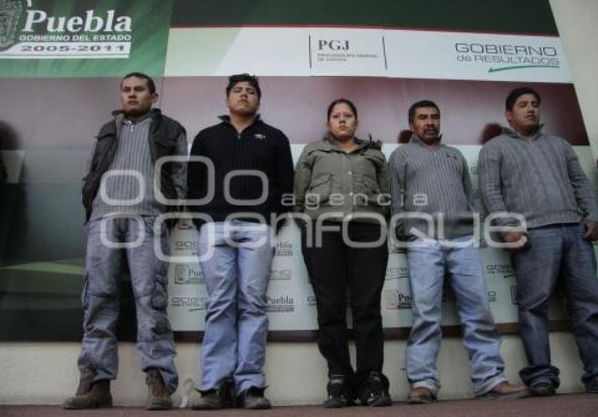 PRESENTACION DE BANDA DE SECUESTRADORES - TEHUACÁN