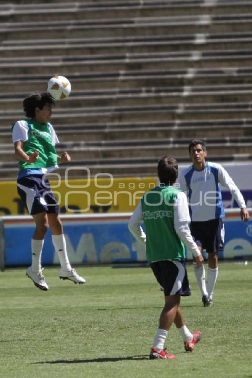 ENTRENAMIENTO PUEBLA F.C