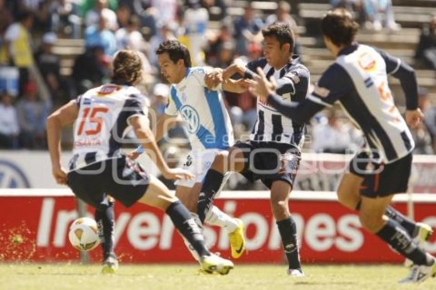 FUTBOL . PUEBLA FC VS MONTERREY